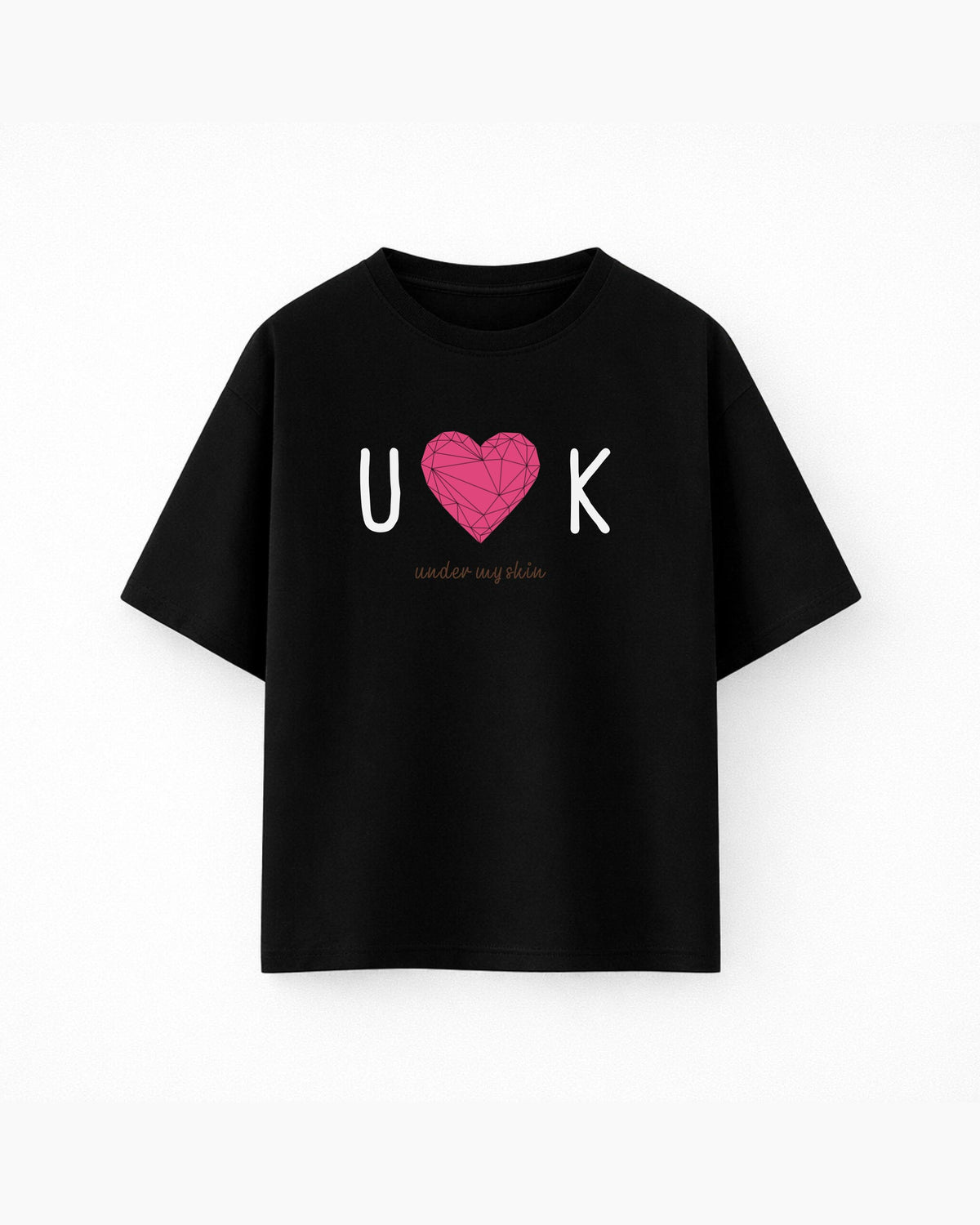 Oversize T-shirt – Minimalist Typography / 112