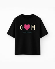Oversize T-shirt – Minimalist Typography / 112
