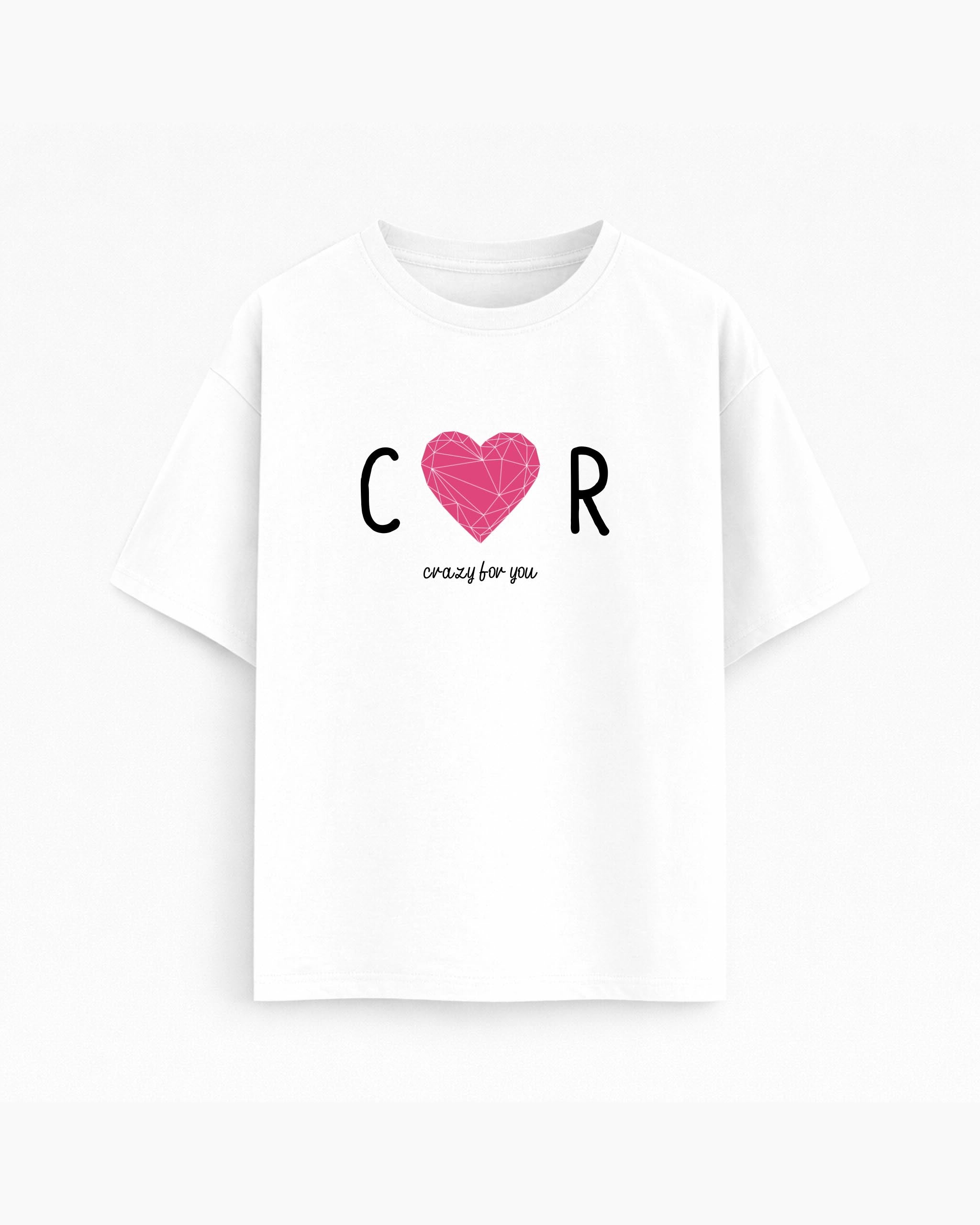 Oversize T-shirt – Minimalist Typography / 112
