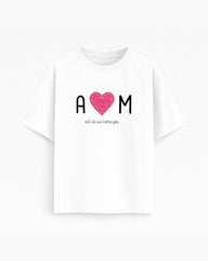 Oversize T-shirt – Minimalist Typography / 112