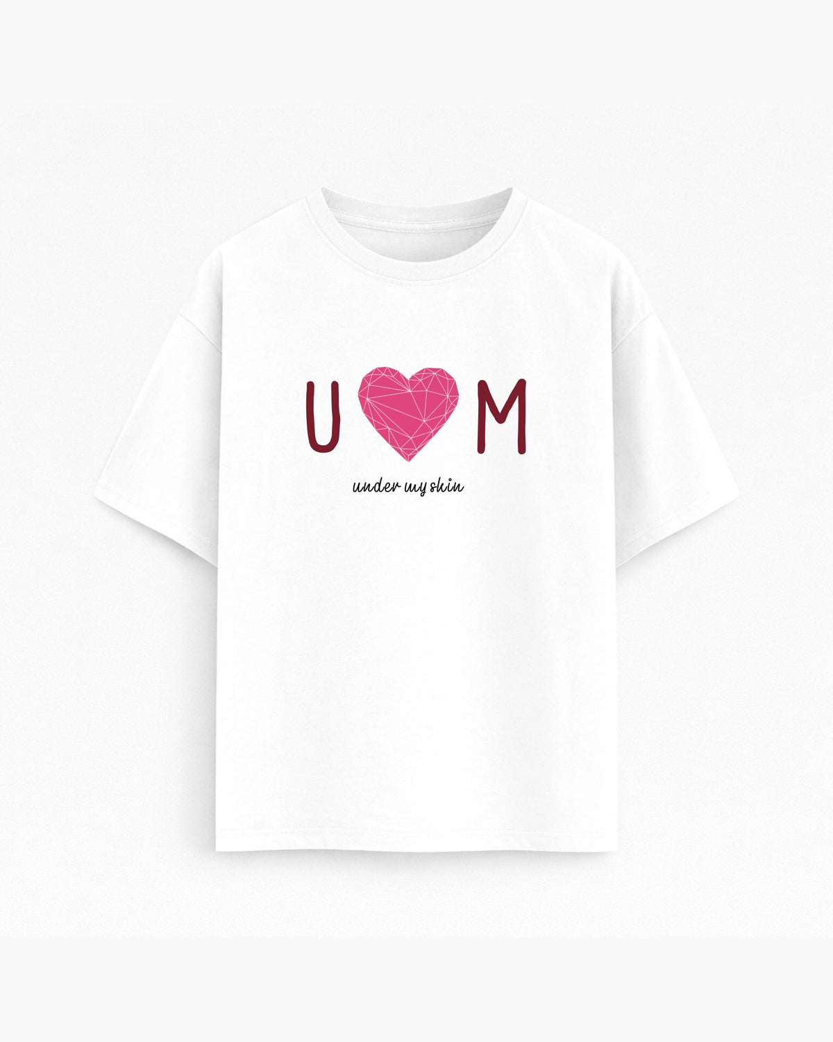 Oversize T-shirt – Minimalist Typography / 112
