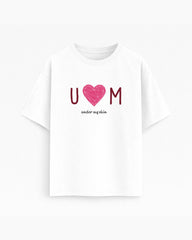Oversize T-shirt – Minimalist Typography / 112