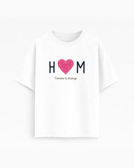 Oversize T-shirt – Minimalist Typography / 112