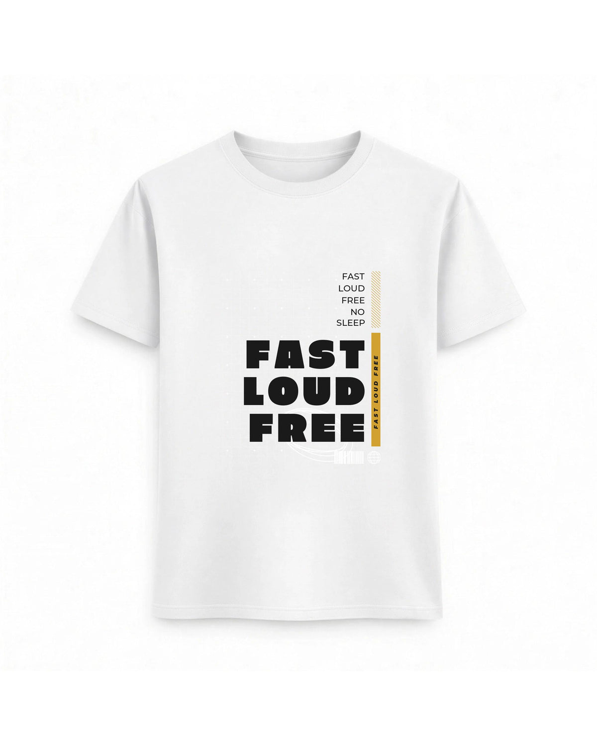Regular Fit T-shirt – Bold Typography / 138