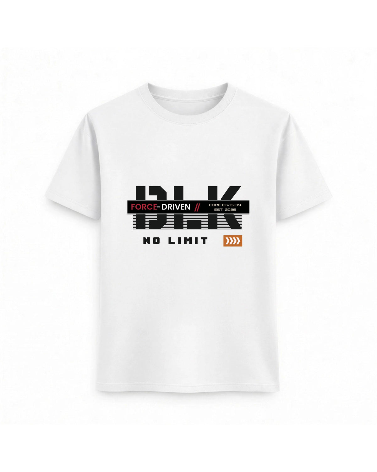 Regular Fit T-shirt – Bold Typography / 160
