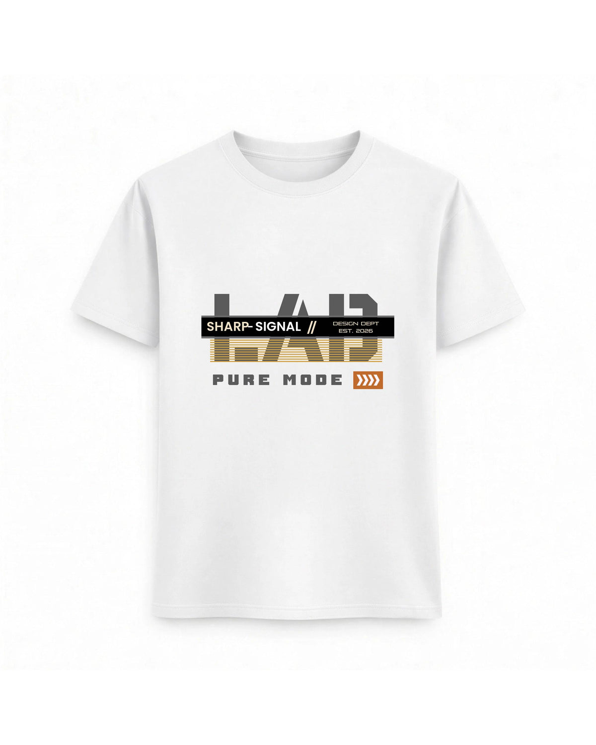 Regular Fit T-shirt – Bold Typography / 160