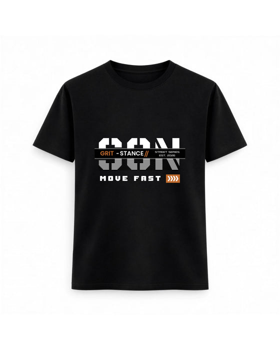 Regular Fit T-shirt – Bold Typography / 160