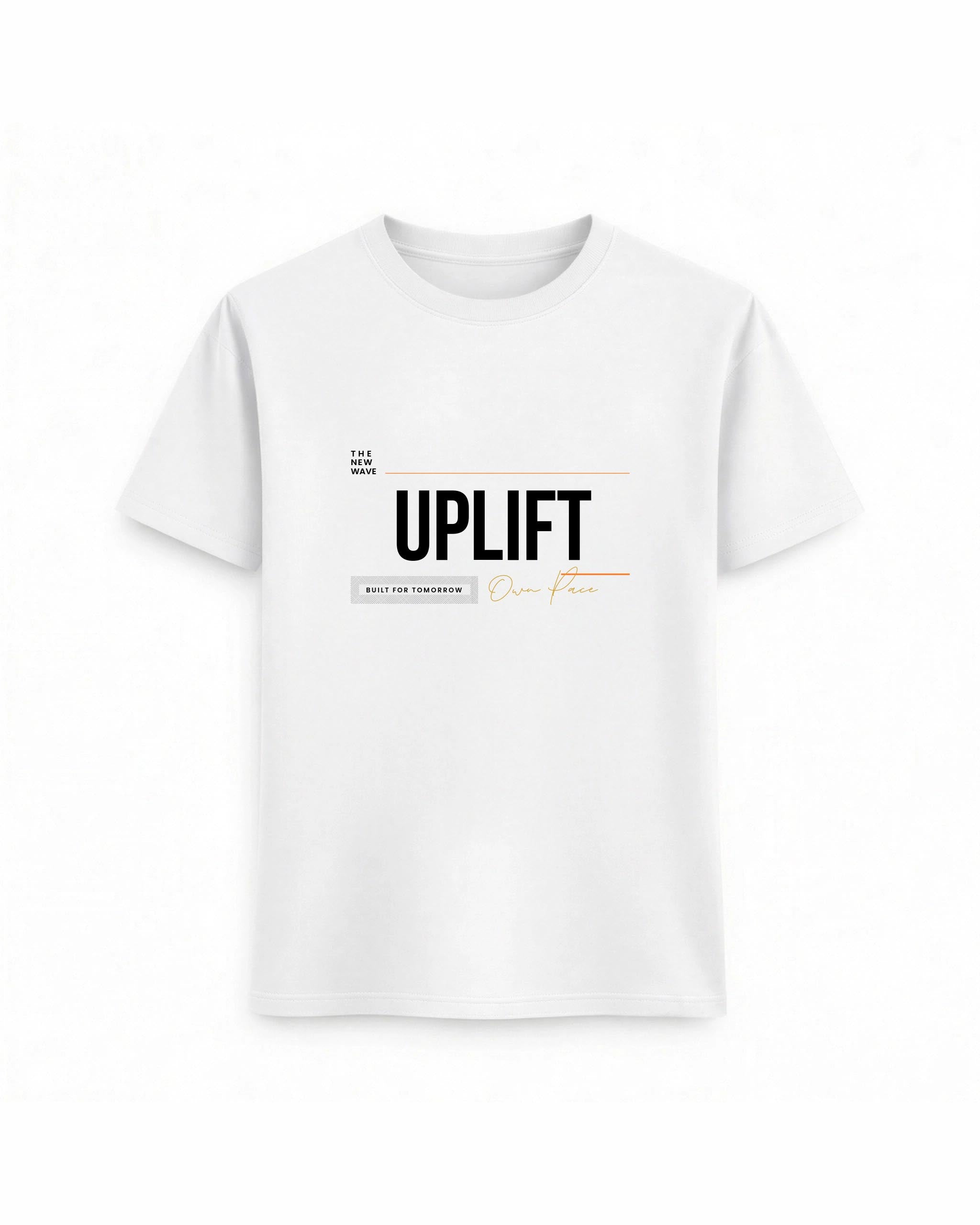 Regular Fit T-shirt – Bold Typography / 211 - White
