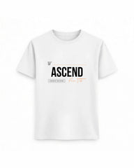 Regular Fit T-shirt – Bold Typography / 211 - White