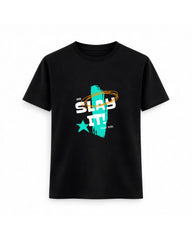 Regular Fit T-shirt – Bold Typography / 70