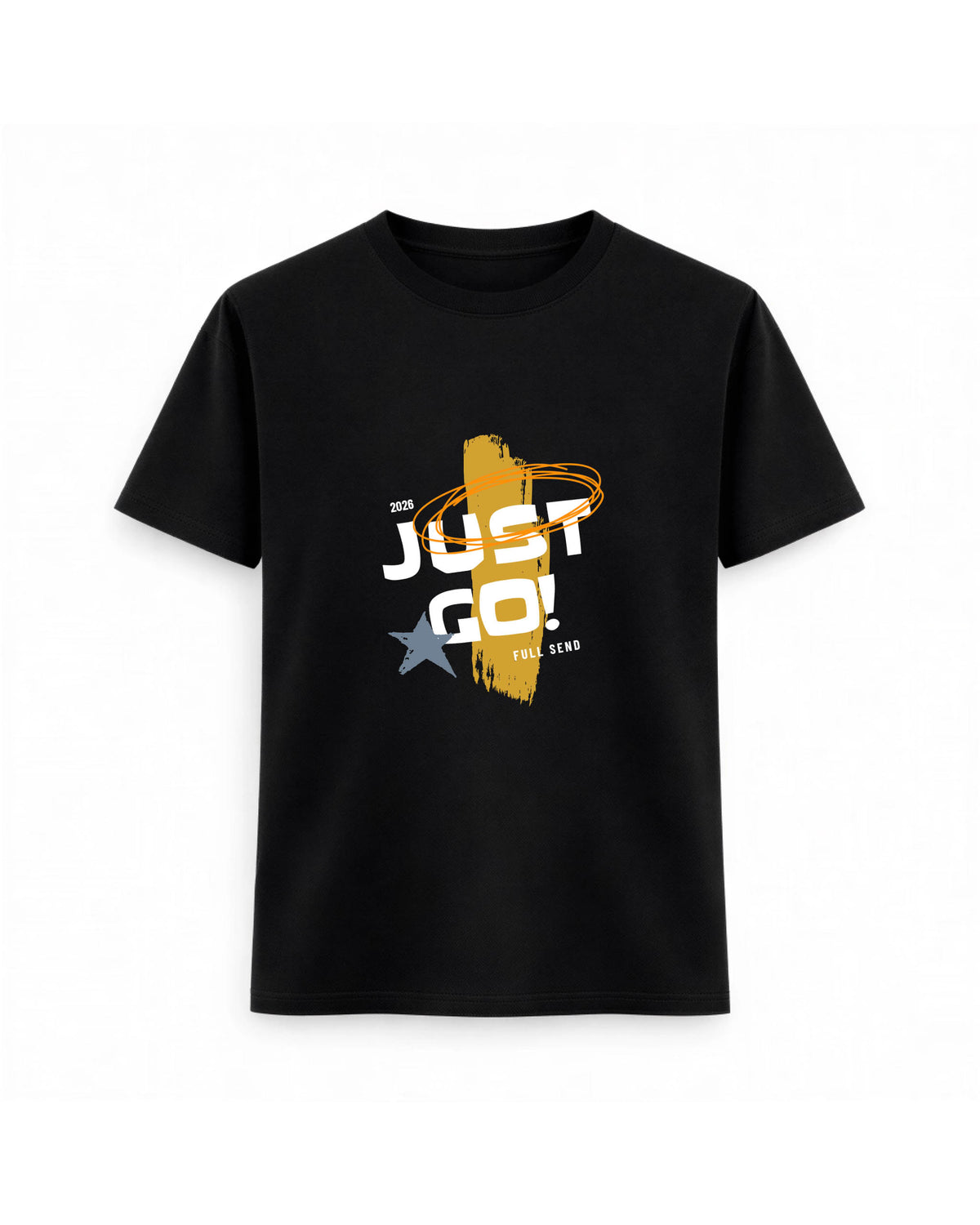 Regular Fit T-shirt – Bold Typography / 70