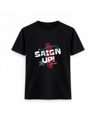 Regular Fit T-shirt – Bold Typography / 70