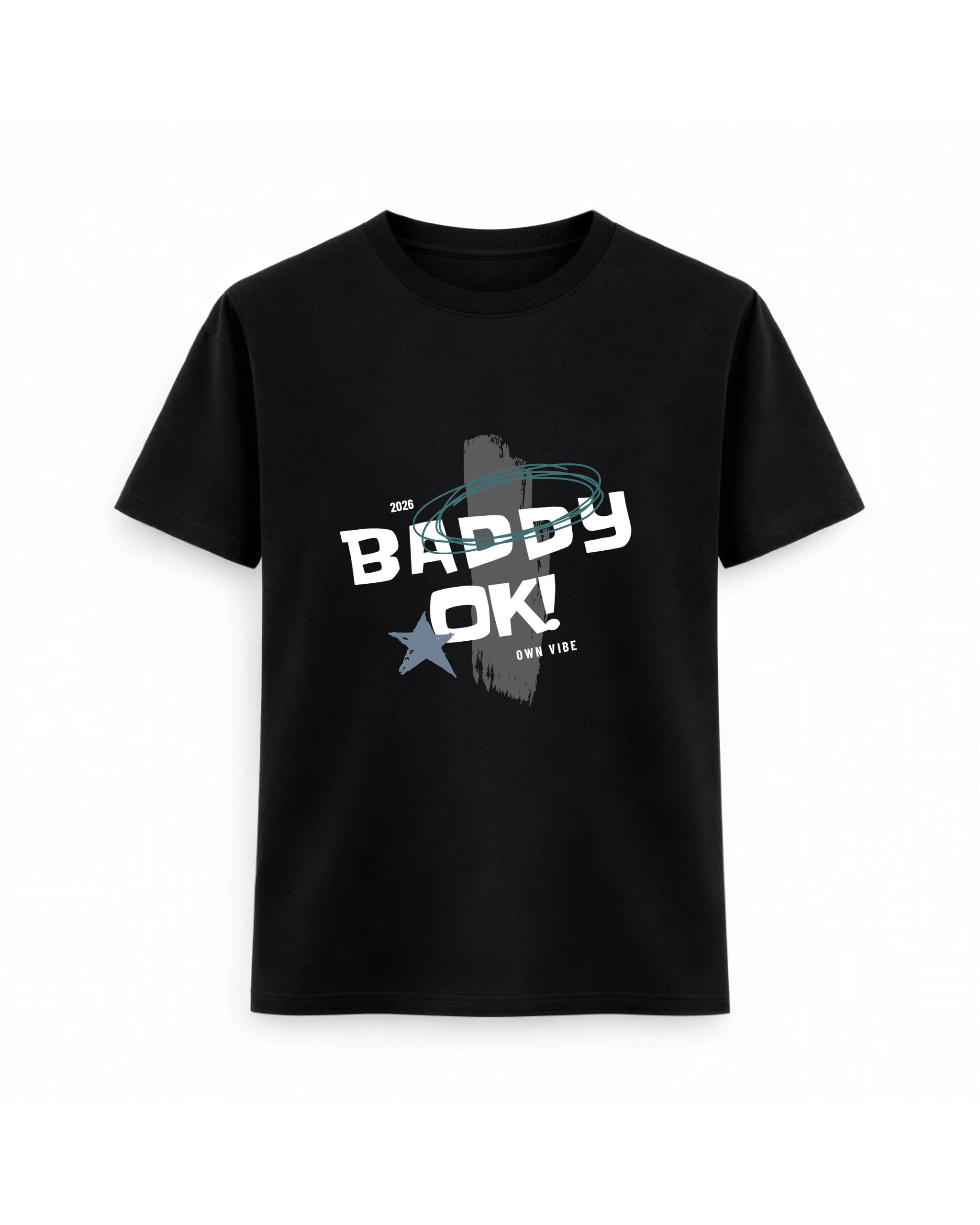Regular Fit T-shirt – Bold Typography / 70