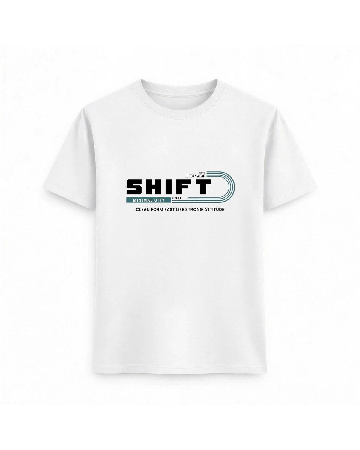 Regular Fit T-shirt – Bold Typography / 79
