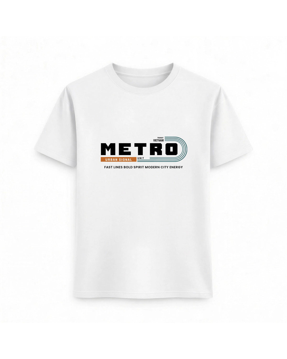 Regular Fit T-shirt – Bold Typography / 79