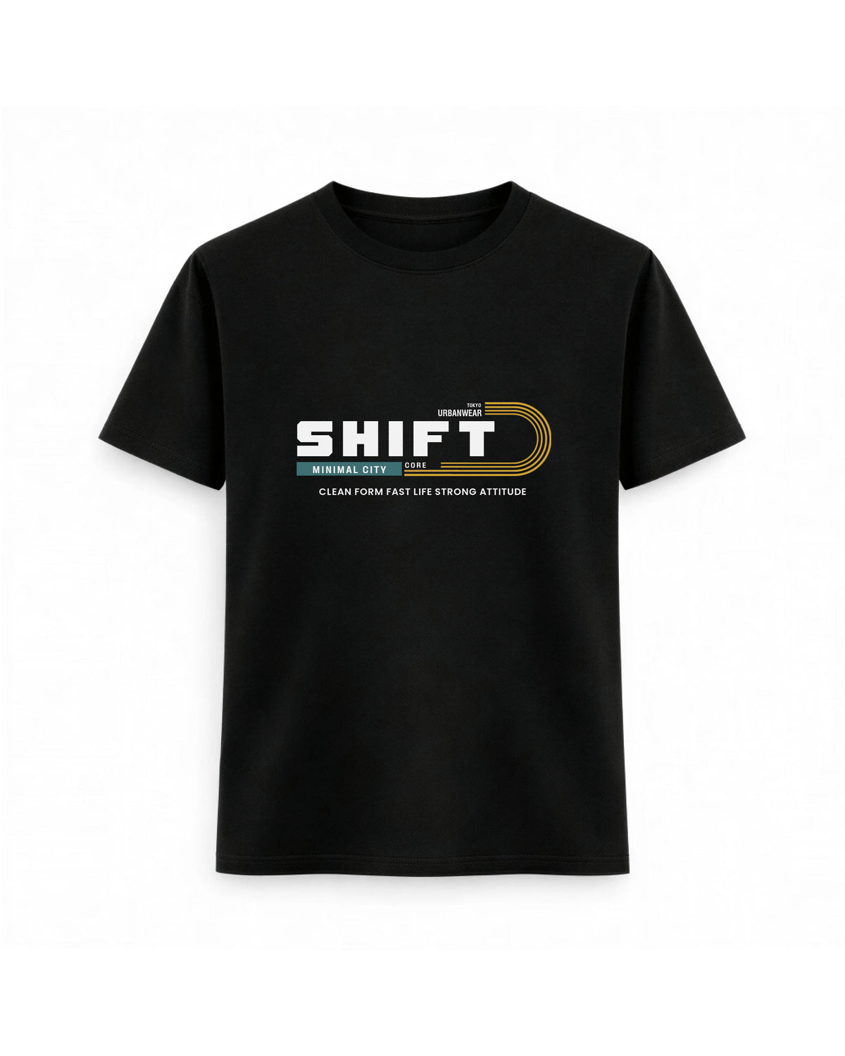 Regular Fit T-shirt – Bold Typography / 79