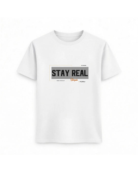 Regular Fit T-shirt – Bold Typography / 84