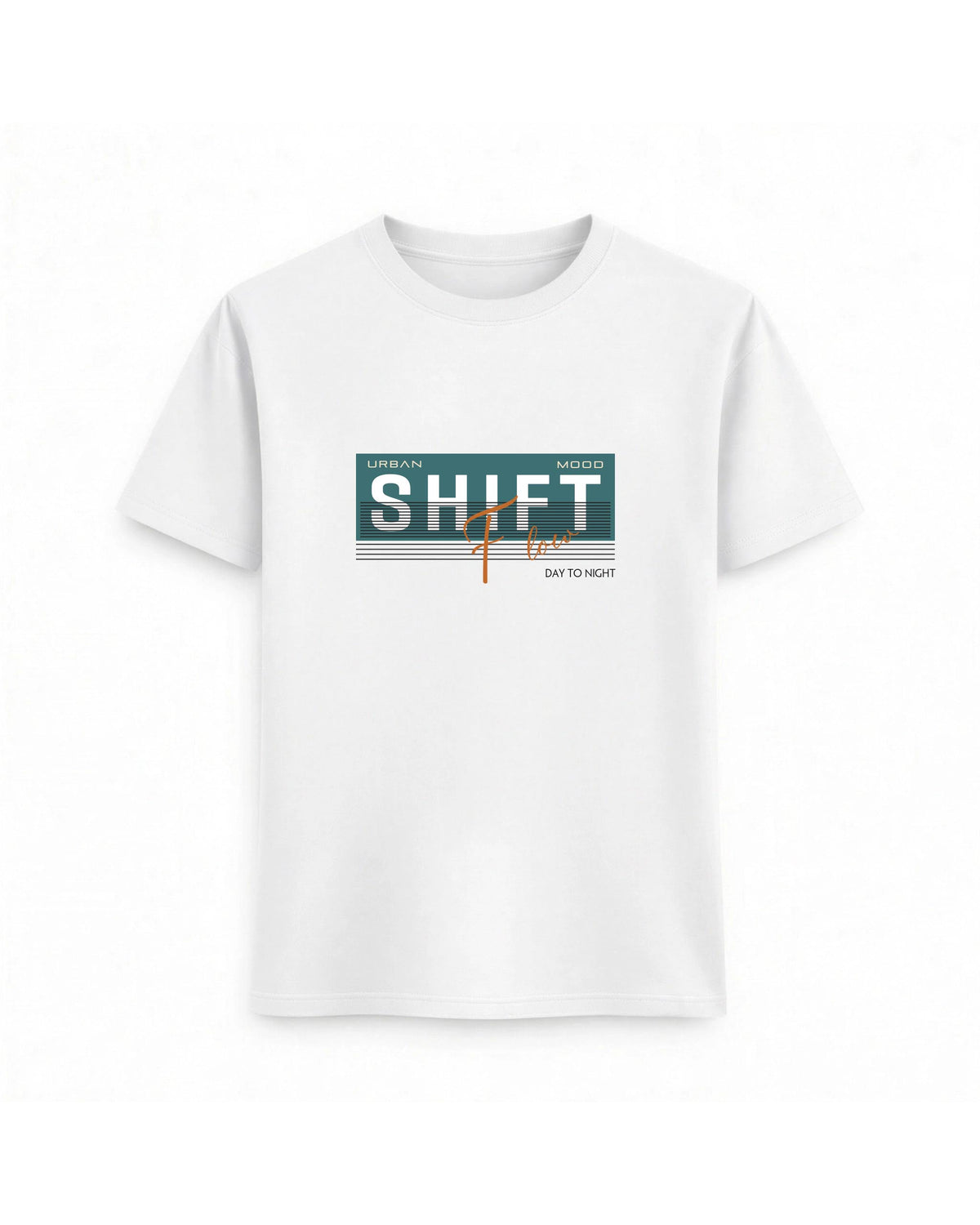Regular Fit T-shirt – Bold Typography / 88