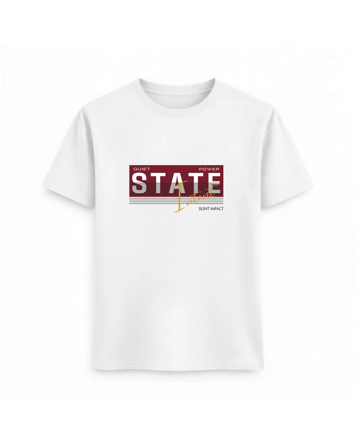 Regular Fit T-shirt – Bold Typography / 88