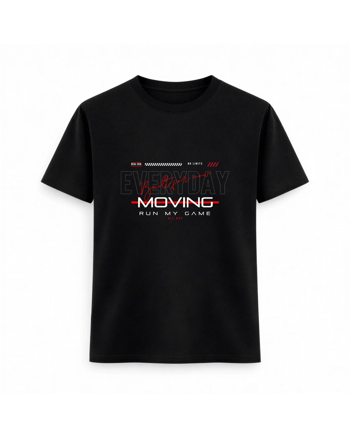 Regular Fit T-shirt – Bold Typography / 90