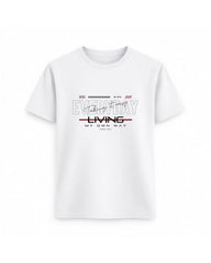 Regular Fit T-shirt – Bold Typography / 90