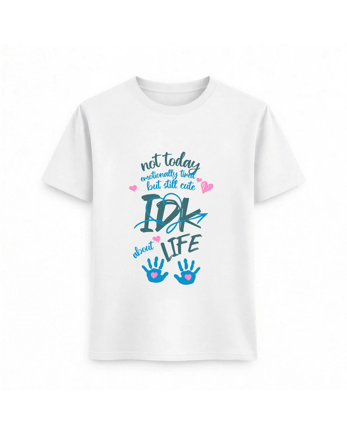 Regular Fit T-shirt – Cute Typography / 107