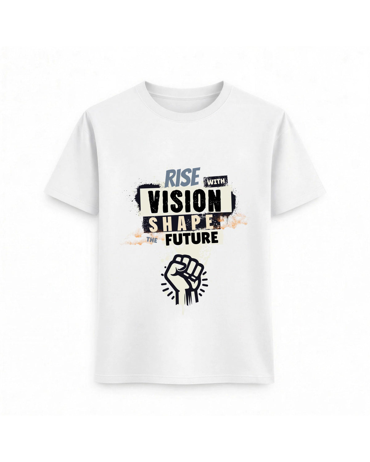 Regular Fit T-shirt – Grunge Typography / 130
