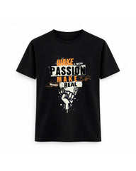 Regular Fit T-shirt – Grunge Typography / 130