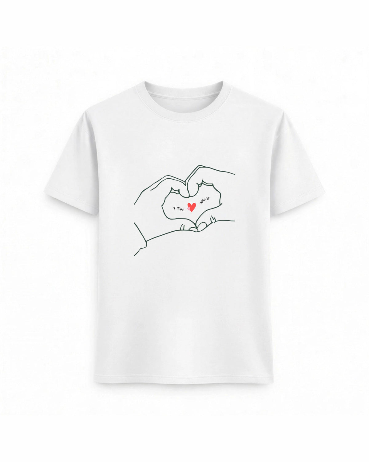 Regular Fit T-shirt – Love Line / 235