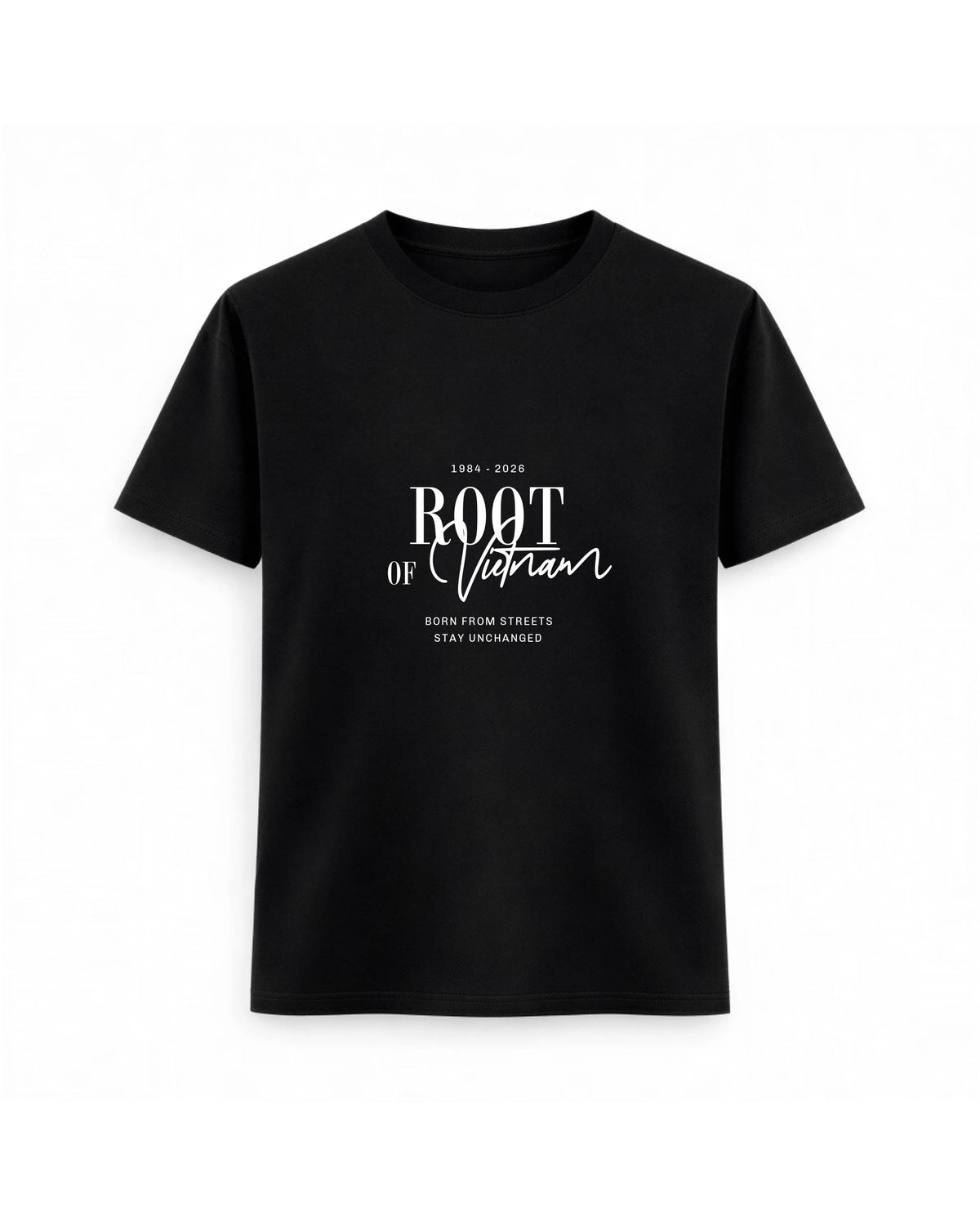 Regular Fit T-shirt – Minimal Typography / 46