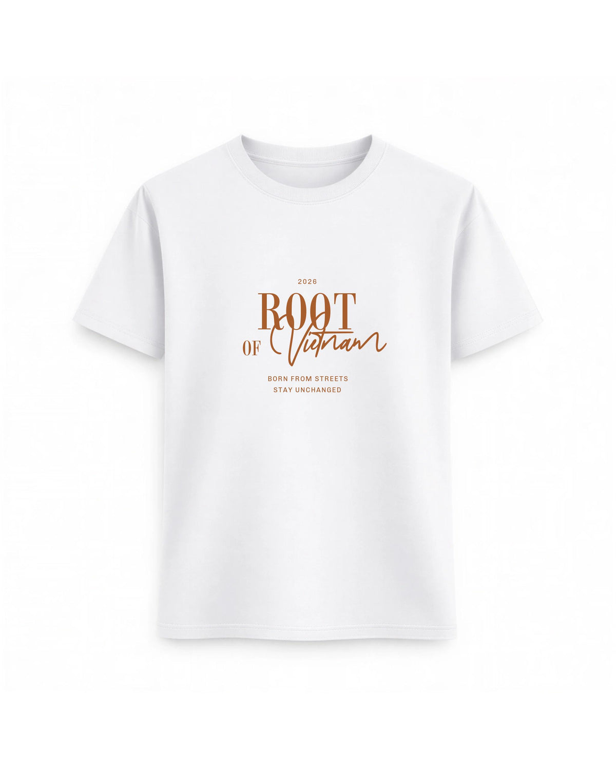 Regular Fit T-shirt – Minimal Typography / 46