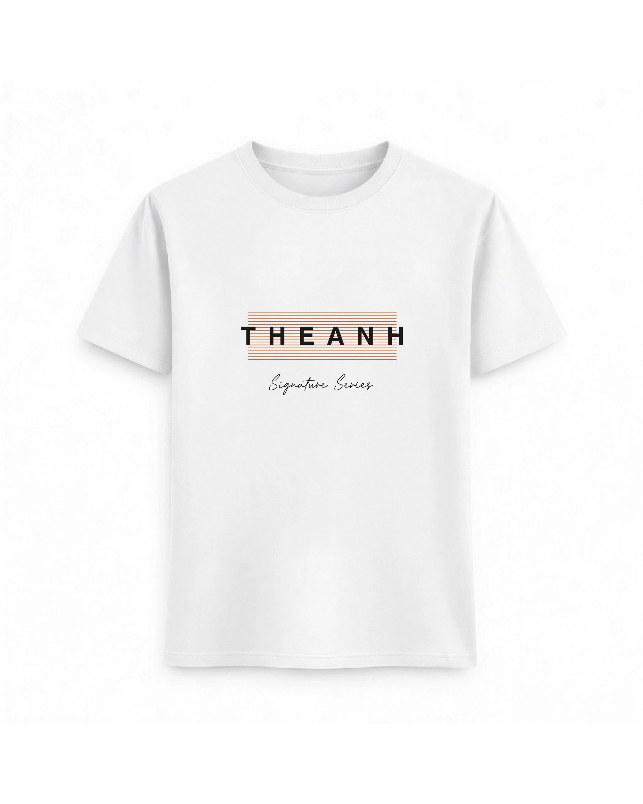 Regular Fit T-shirt – Minimal Typography / 64 - White