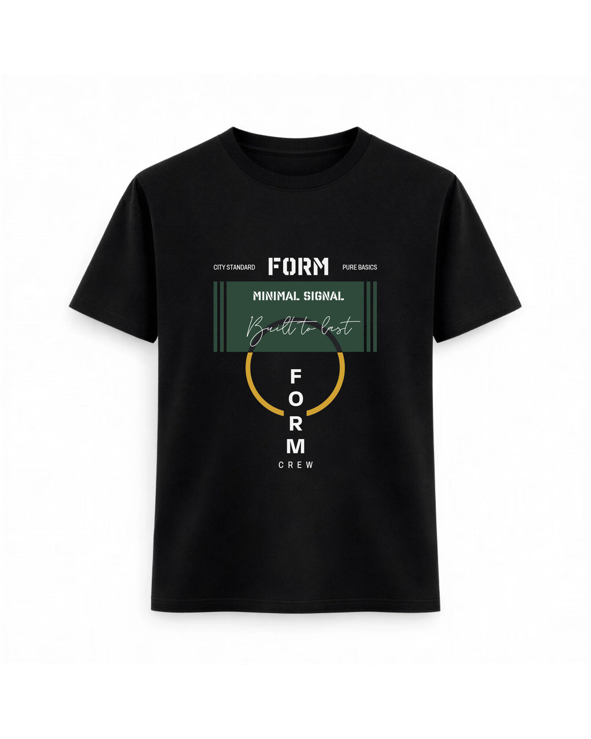Regular Fit T-shirt – Minimal Typography / 74