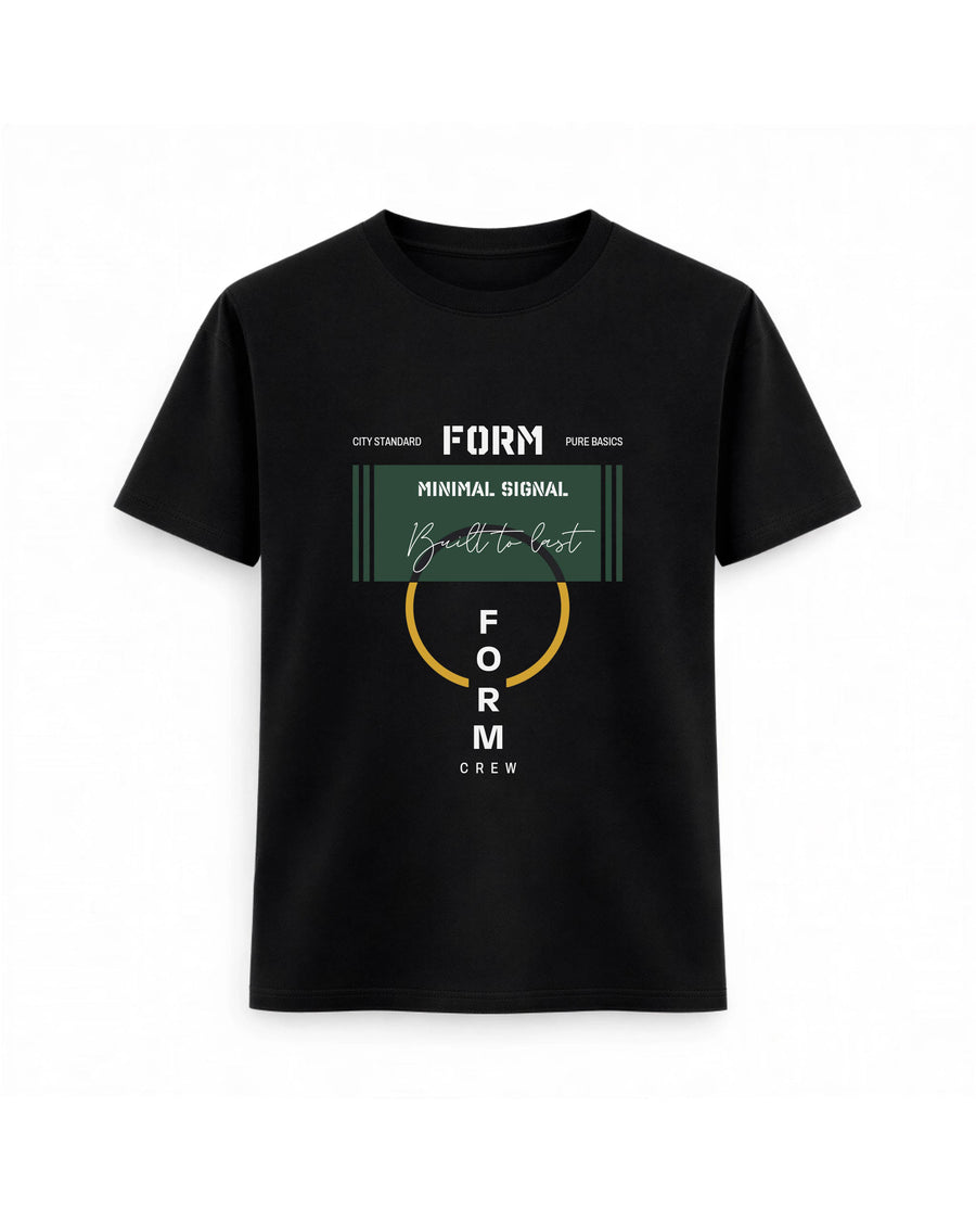 Regular Fit T-shirt – Minimal Typography / 74