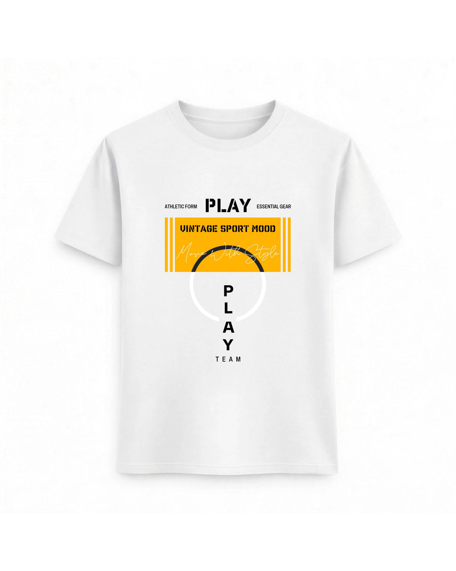 Regular Fit T-shirt – Minimal Typography / 74