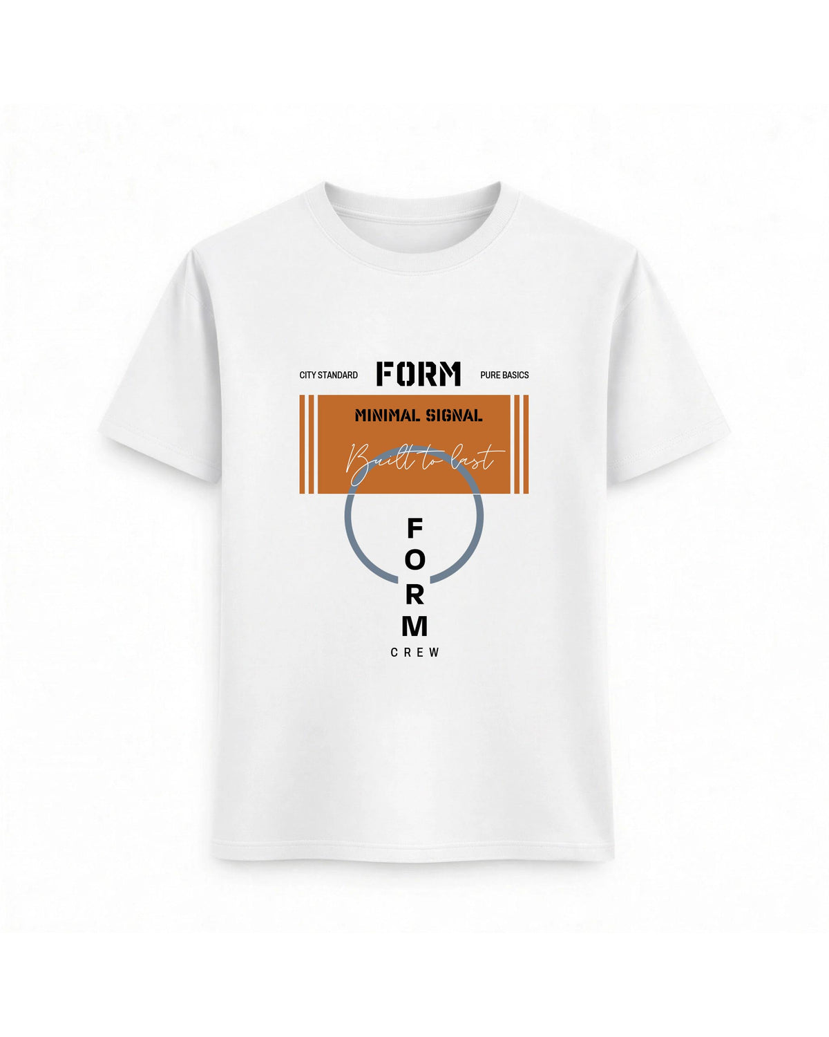 Regular Fit T-shirt – Minimal Typography / 74