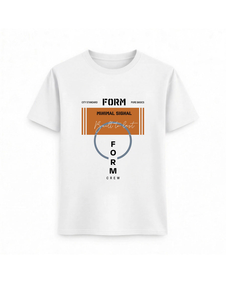 Regular Fit T-shirt – Minimal Typography / 74