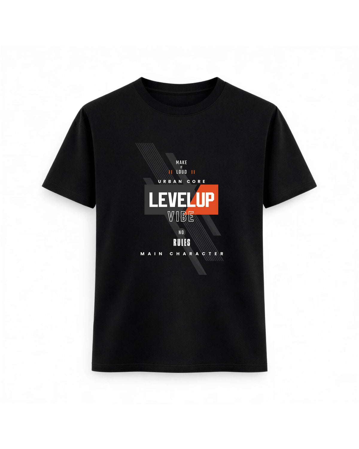 Regular Fit T-shirt – Streetwear Typography / 158