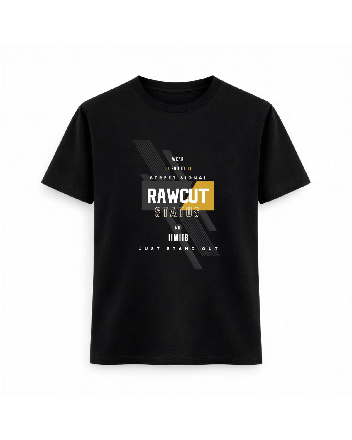 Regular Fit T-shirt – Streetwear Typography / 158
