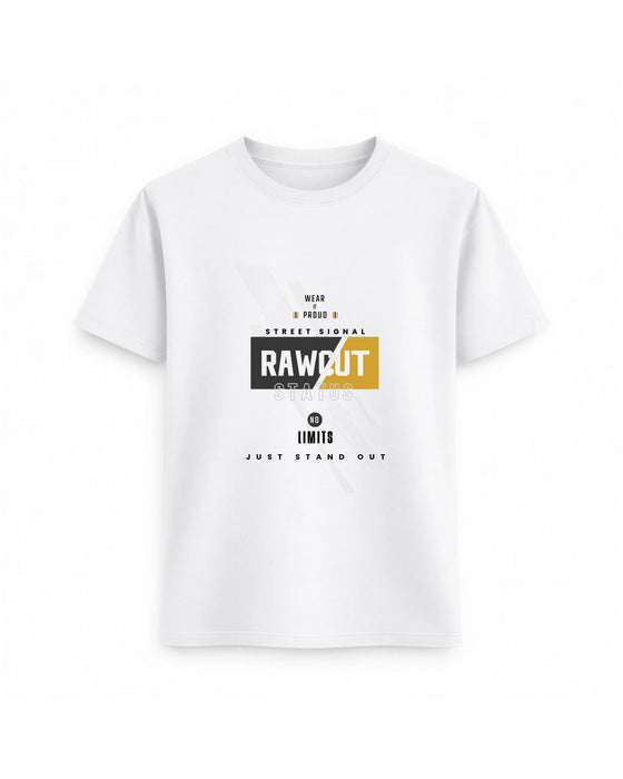 Regular Fit T-shirt – Streetwear Typography / 158