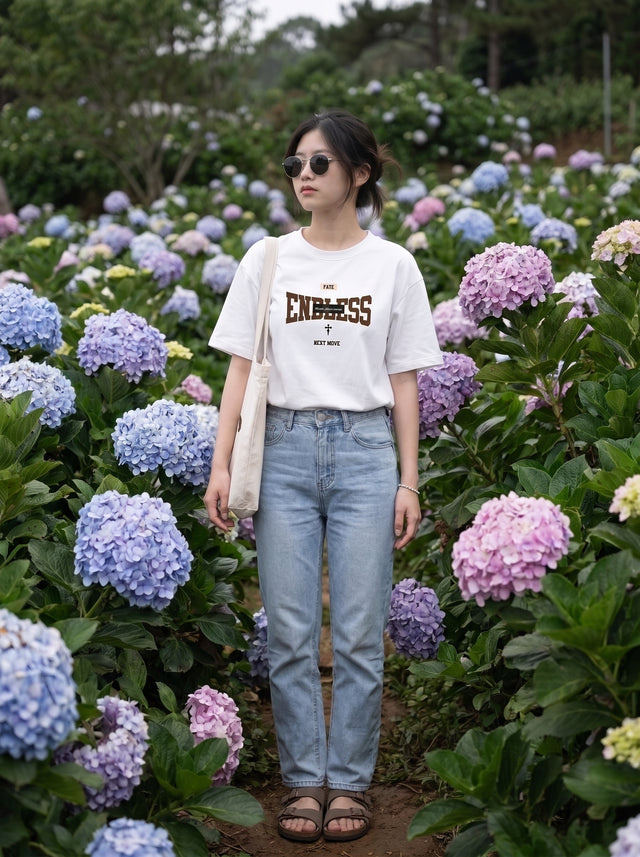 Oversize T-shirt – Varsity Street / 549
