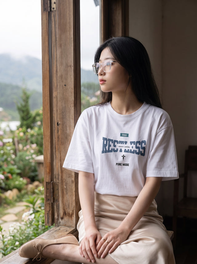 Oversize T-shirt – Varsity Street / 549