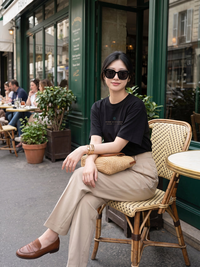Oversize T-shirt – Nautical emblem / 703