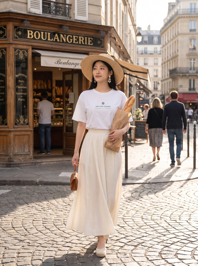 Oversize T-shirt – Nautical emblem / 703