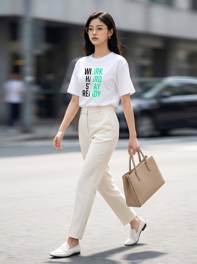 Oversize T-shirt – Bold Typography / 131