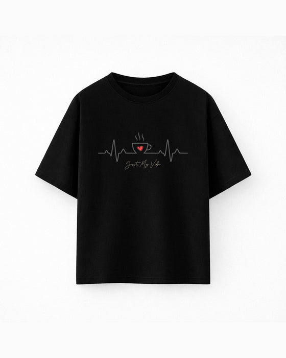 Oversize T-shirt – Minimal line art / 368