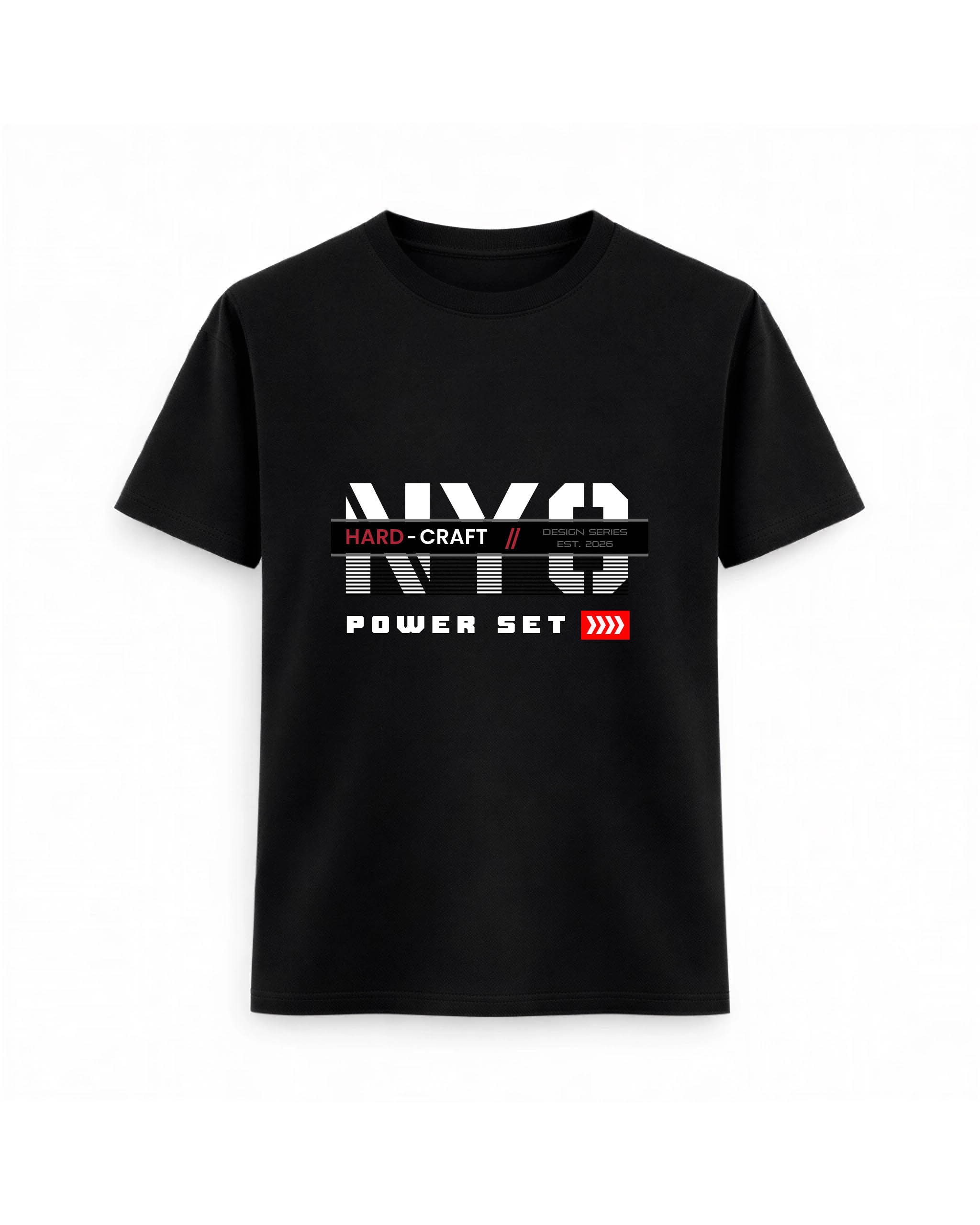 Regular Slim Fit – Bold Typography / 160