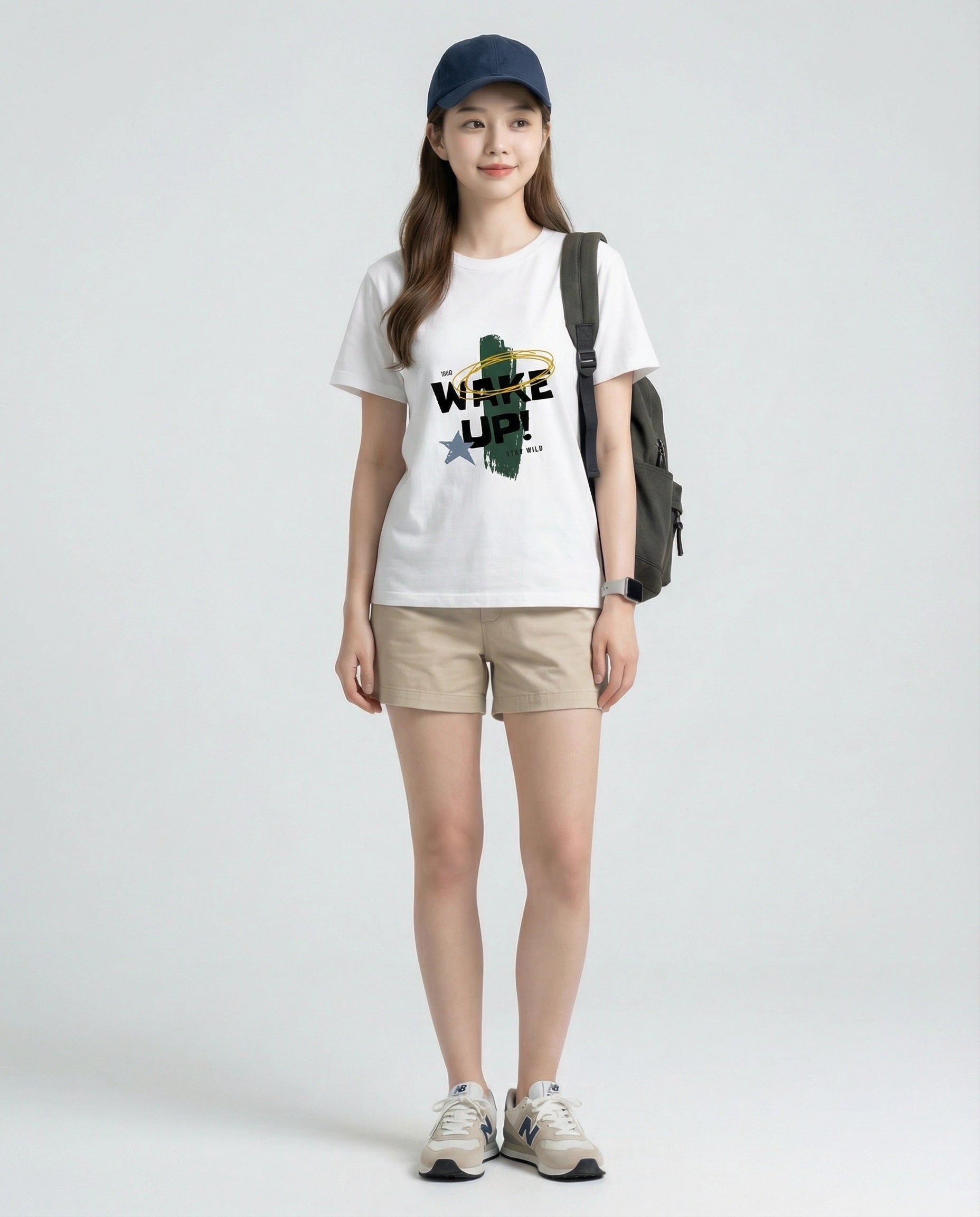 Regular Slim Fit –Bold Typography / 70