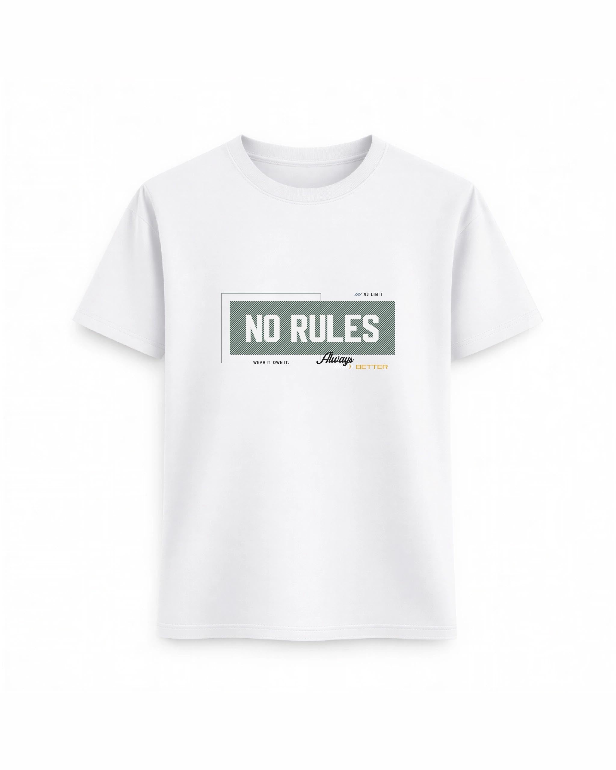 Regular Slim Fit –Bold Typography / 84