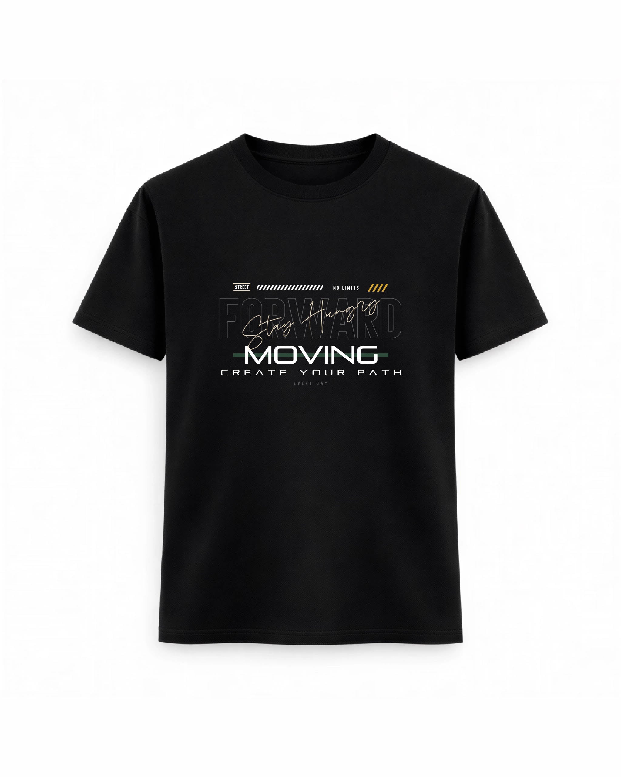 Regular Slim Fit –Bold Typography / 90